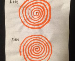 書道講座　入門編　(ウォーミング　アップ）