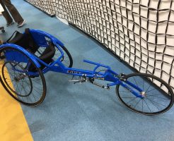 車椅子を使っての陸上競技　感動しました！