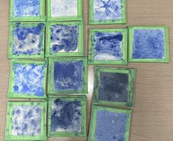 ふれる博物館主催　視覚障害者向け天然顔料を作る体験会「小さな石から」に参加してみました！