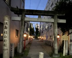 江島杉山神社に行ってきました！