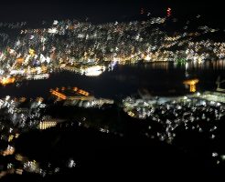 九州の旅1日目　【稲佐山からの長崎の夜景】