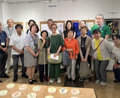 第5回 『眼と指で楽しむ 書の彫刻 ～チーム光栄 with Blind People』展  無事終了